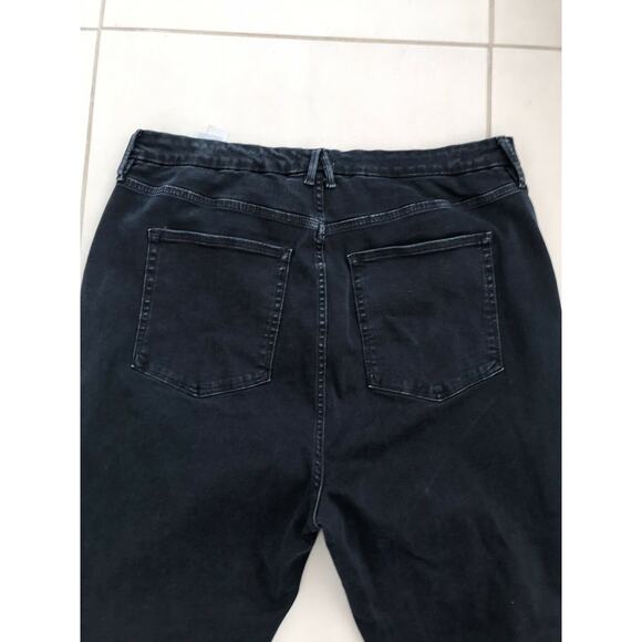 Good American Good Legs Denim Jeans High Waist Crop - Picture 4 of 11